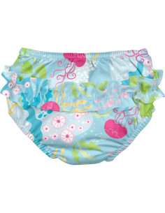 Pañal de Natación Reutilizable i play Aqua Coral Reef 4T 2
