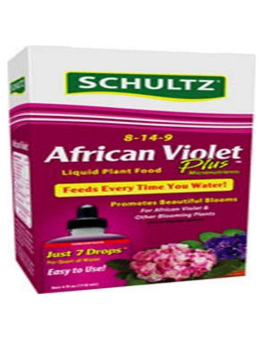 Alimento Líquido para Plantas Schultz Violeta Africana 8-14-9 113g