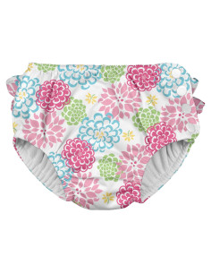 Pañal de baño reutilizable i play Zinnia blanca 18 meses