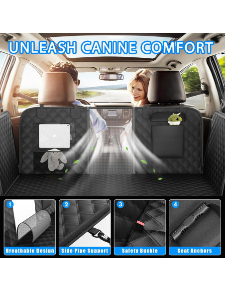 Funda de Asiento para Perros Linzdvay Impermeable 129.5x63cm