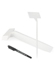 Etiquetas de Jardín KINGLAKE 30 Pcs 30 cm Plástico Impermeables