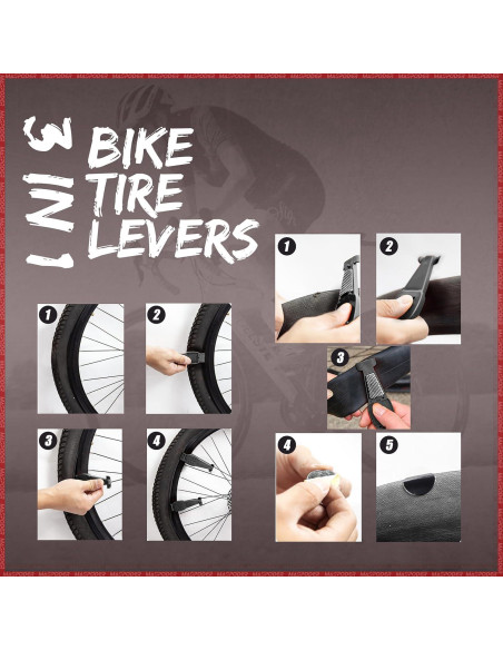 Kit de Herramientas para Bicicleta MASPODER Basic Plus 01A