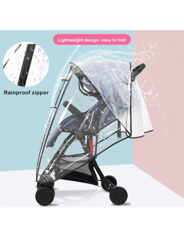 Cubierta de Lluvia Universal para Cochecito Bebé YRCFYZ-0227-01