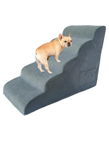 Escaleras para perros Yukfona 5 escalones antideslizantes 60 cm