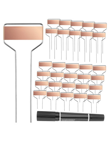 Etiquetas de Jardín Geilihome de Cobre - 30PCS Reutilizables