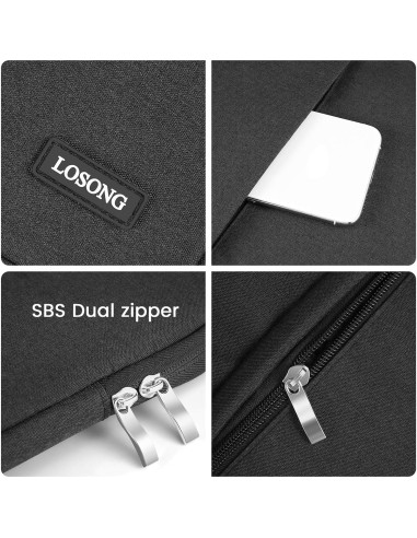 Funda para Monitor Portátil Losong 14" Resistente al Agua