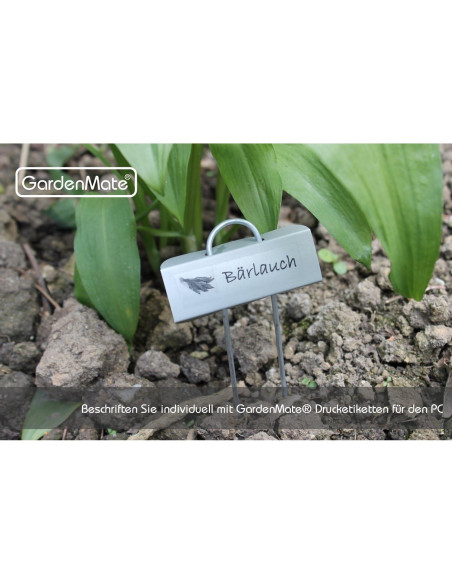 Etiquetas de Metal para Plantas GardenMate 100-Pack 14.6 cm