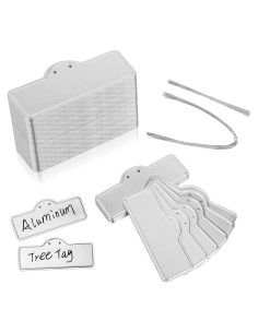 Etiquetas de Aluminio para Plantas ARGCONNER - 100 Piezas
