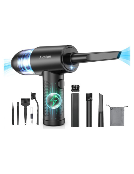 Soplador de aire Airpher 2 en 1 70000RPM recargable