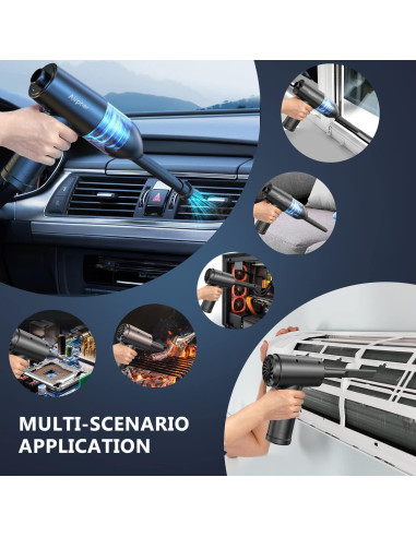 Soplador de aire Airpher 2 en 1 70000RPM recargable