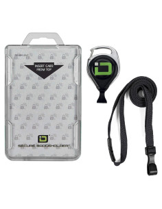 Soporte ID Stronghold Duolite para 2 Tarjetas con Cordón