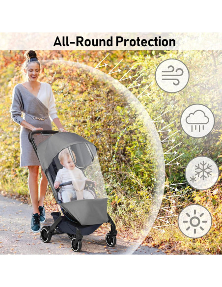 Cubierta de Lluvia Joolz AER+ | Impermeable y Plegable