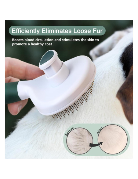 Cepillo Autolimpiante para Mascotas IPTPAS Verde - Aseo Perros y Gatos Cepillo Autolimpiante para Mascotas IPTPAS Verde - Aseo Perros y Gatos