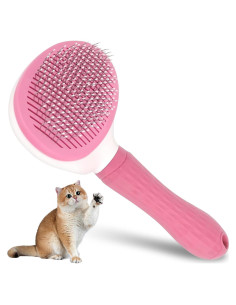 Cepillo Autolimpiante para Perros y Gatos Genérico 23.5x13.9cm