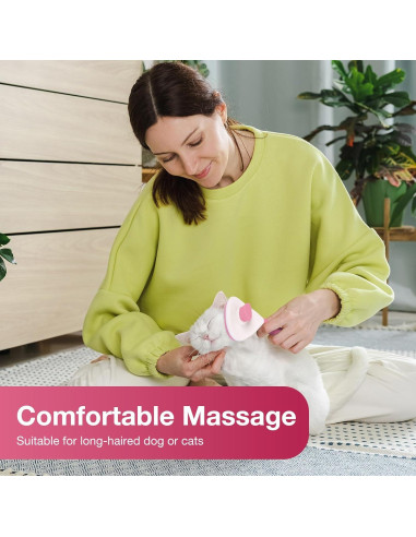 Cepillo Autolimpiante para Perros y Gatos Genérico 23.5x13.9cm