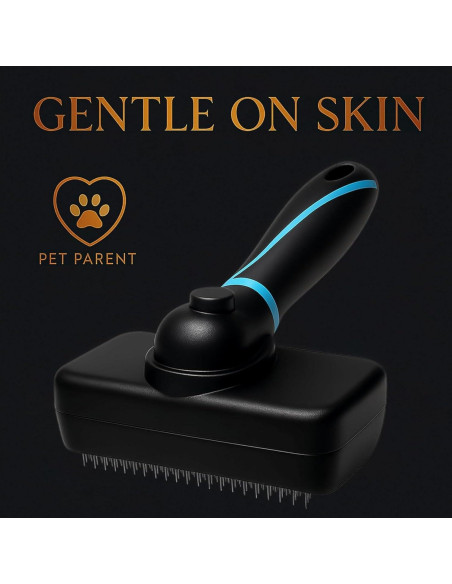 Cepillo Autolimpiante Richpet para Perros y Gatos - Grande