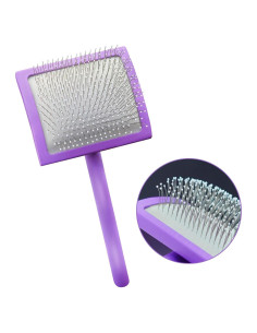 Cepillo Slicker Grande Aipawzz para Perros de Pelo Largo