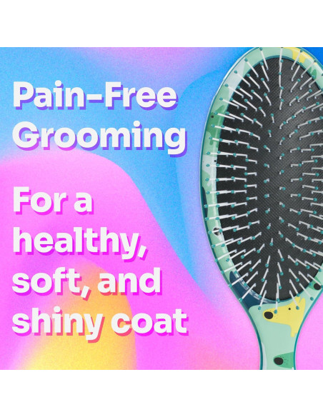 Cepillo Desenredador Wet Brush para Perros Grandes - Camuflaje