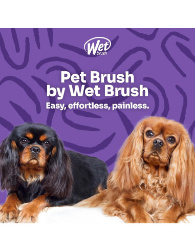 Cepillo Desenredador Wet Brush para Perros Grandes - Camuflaje