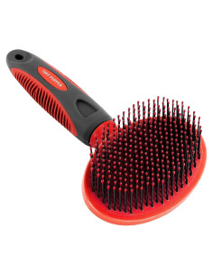 Cepillo Suave Redondo Tuff Pupper para Perros y Gatos 24.8x12.9cm