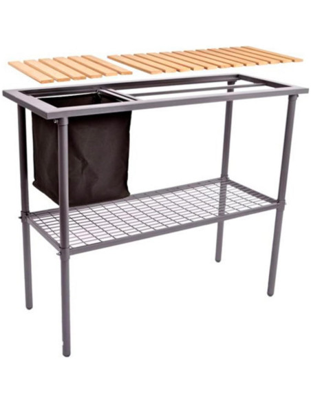 Banco de Macetas Weatherguard para Jardín 81 cm - Estación Portátil