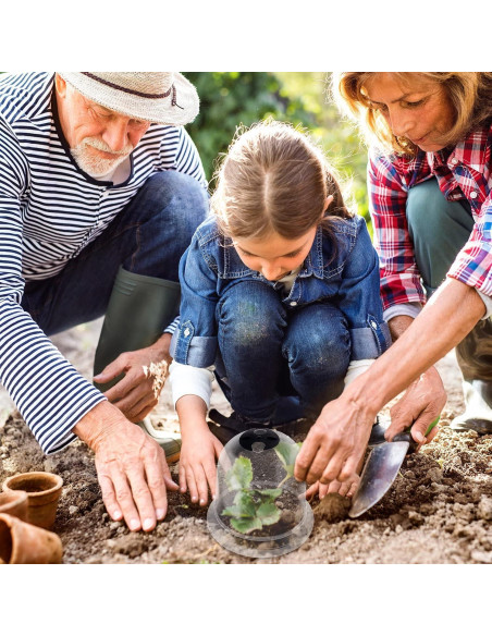 Juego de 20 Domos de Protección para Plantas Zopeal 19.5cm