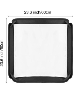 Softbox de tira Godox 60x60cm con soporte S2 Bowens 2