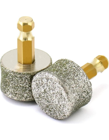 Cabezal de Repuesto para Amoladora de Uñas QWORK - 10 Piezas Diamante