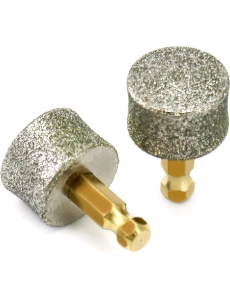 Cabezal de Repuesto para Amoladora de Uñas QWORK - 10 Piezas Diamante