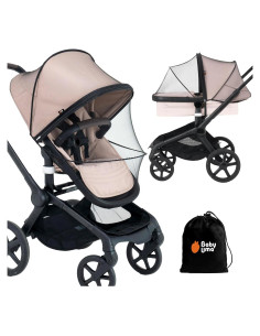 Funda para Mosquitos de Cochecito Baby Uma - Universal, Negra