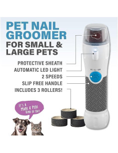 Cortador de Uñas Inalámbrico Bell+Howell Pawperfect para Mascotas 2