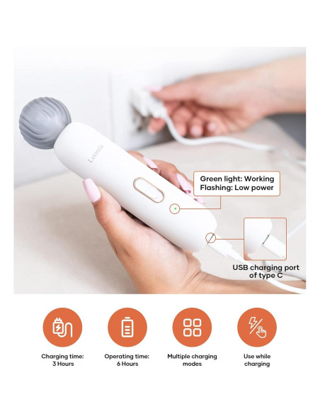 Amoladora de Uñas para Mascotas Loomla VC051498US 2 Velocidades