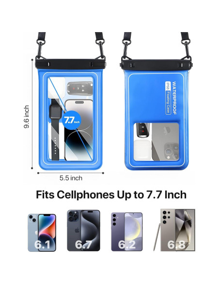 Funda Impermeable Diaclara para Teléfono Flotante IP68 Funda Impermeable Diaclara para Teléfono Flotante IP68