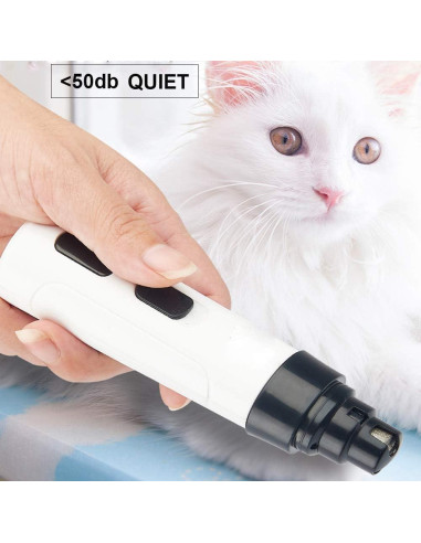 Mina de Uñas para Mascotas Naturesky - Inalámbrica, 2 Velocidades