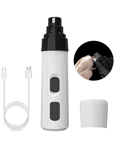 Mina de Uñas para Mascotas Naturesky - Inalámbrica, 2 Velocidades