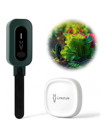 Sensor de Humedad de Suelo Linkstyle AFRA II 3 en 1 IP67