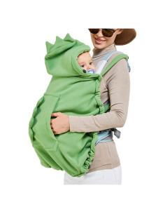 Cubierta de Portabebés Verde Algodón HG06 Suave y Cálida