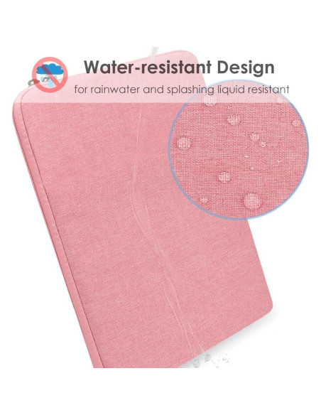 ProElife Funda para Laptop 13.6" Rosa Resistente al Agua