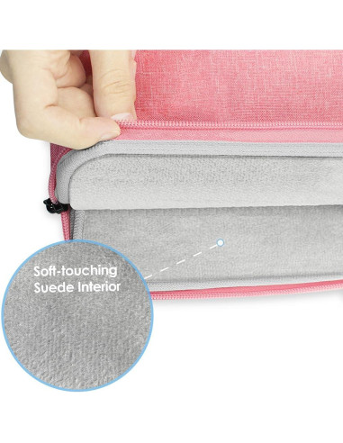 ProElife Funda para Laptop 13.6" Rosa Resistente al Agua