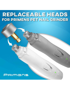Cabezal de Repuesto Amoladora Uñas Perro Primens 3 Puntas 2