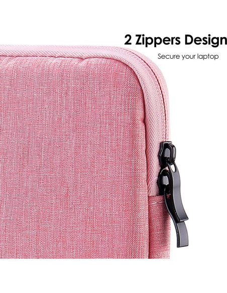 ProElife Funda para Laptop 13.6" Rosa Resistente al Agua