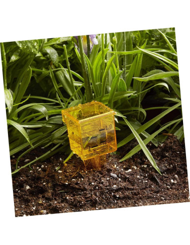 Medidor de Lluvia 4 Piezas Toddmomy 13.4 cm Plástico