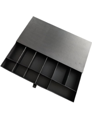 Caja Registradora de Cartón Juguete con Compartimentos - Juguetes y Pasatiempos Personalizados Inc