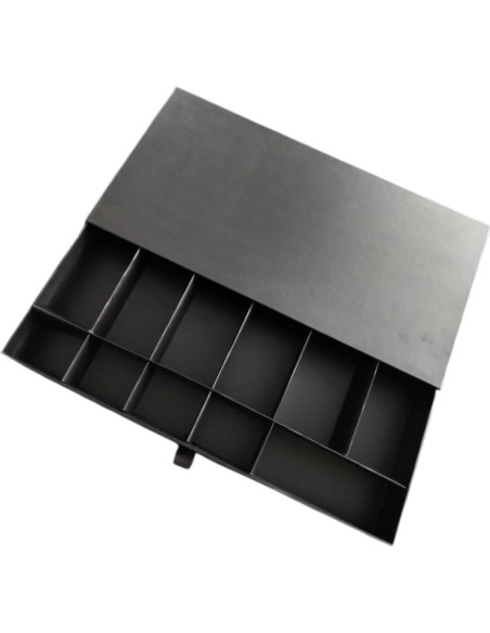 Caja Registradora de Cartón Juguete con Compartimentos - Juguetes y Pasatiempos Personalizados Inc