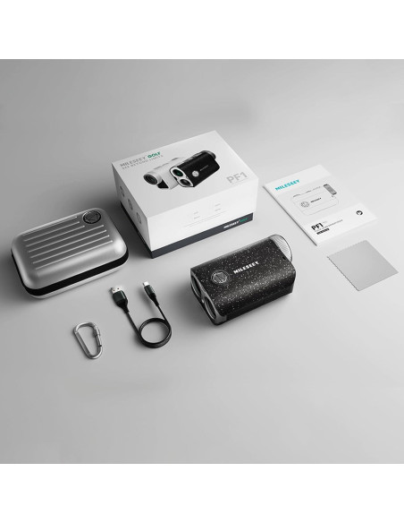 MiLESEEY PF1 Buscador de Golf 1000m Impermeable IP65