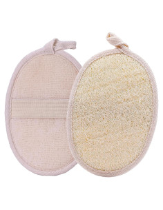 Esponja Exfoliante Natural de Lufa GLOBOTECH - 2 Piezas