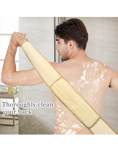 Exfoliante de Espalda de Lufa Natural METLUCK 127 cm 2