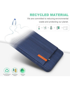 Funda para Laptop LACDO 13" Azul Resistente al Agua 2