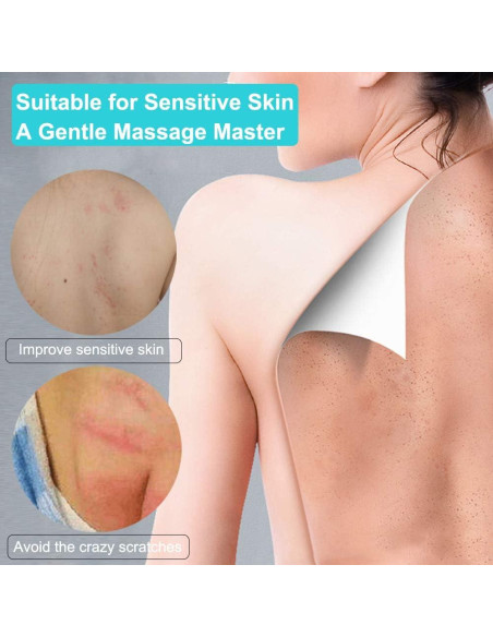 Esponja de Espalda Exfoliante IYOOH de Lino Natural 89cm Esponja de Espalda Exfoliante IYOOH de Lino Natural 89cm