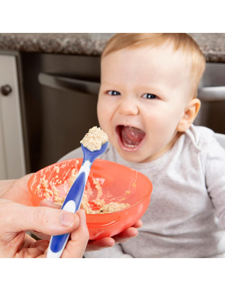 Cucharas TempCheck Dr. Brown para Bebés, Paquete de 4, Libre de BPA